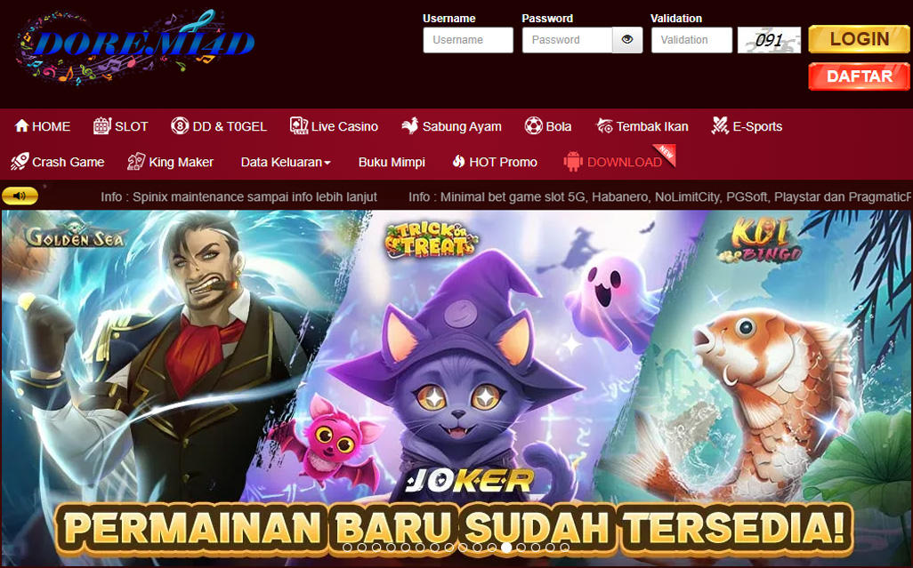 DOREMI4D Situs Login Slot Provider Vietnam Jamin Cuan Setiap Hari